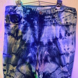 Levi one if a kind acid wash jeans
